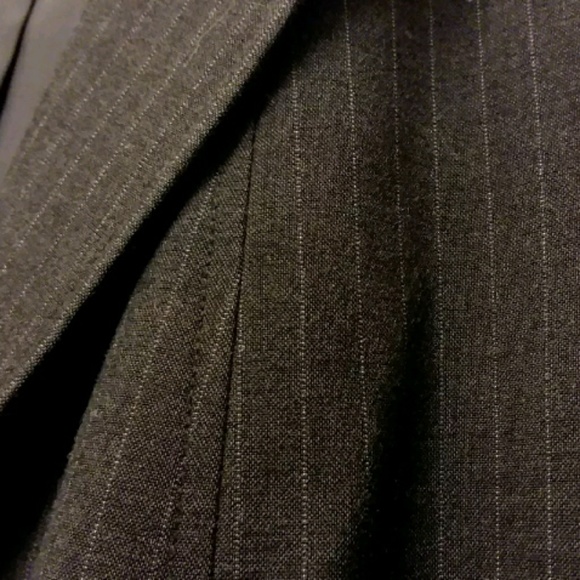 $94 Rafaella Size 10 Charcoal 2 Way Stretch Blazer - Picture 5 of 9